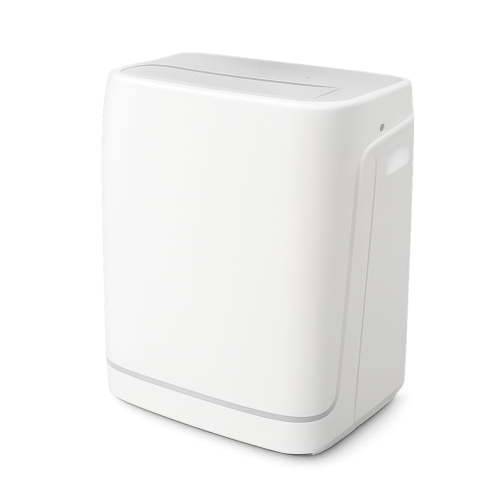 Jung AIR TV07 mobile Klimaanlage mit Fernbedienung, Entfeuchtungsfunktion, Klimagerät Mobil mit Abluftschlauch, Energieklasse A,