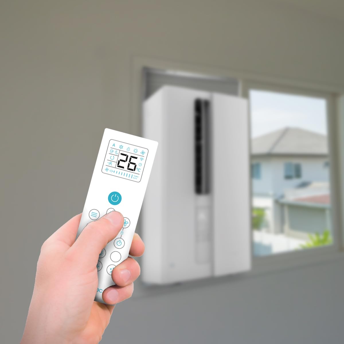 Cecotec Fenster-Klimaanlage mit Fernbedienung Windowclima 9000 Inverter.