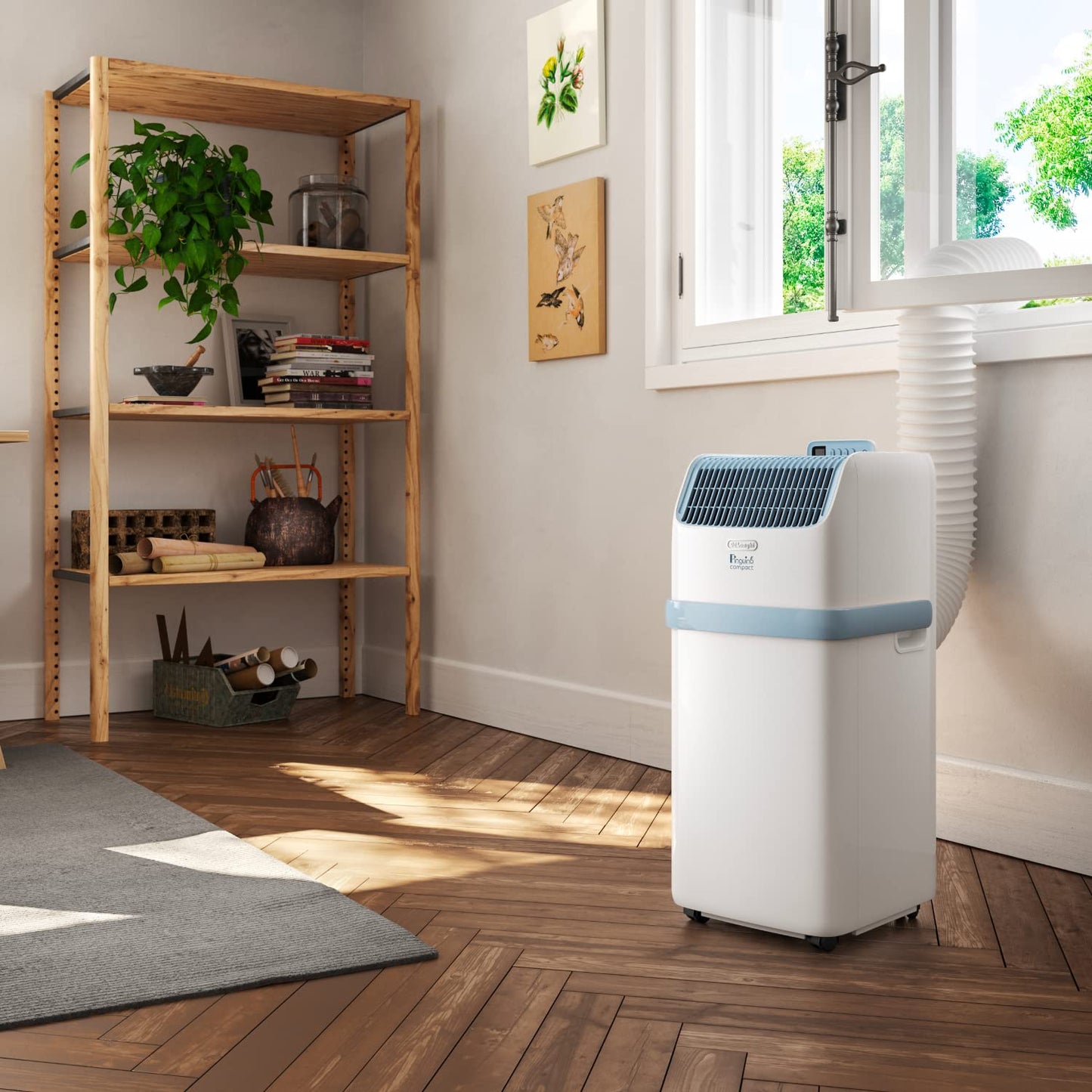 De'Longhi Pinguino Compact ES72 YOUNG, Mobiles Klimagerät, 8.300 BTU/h