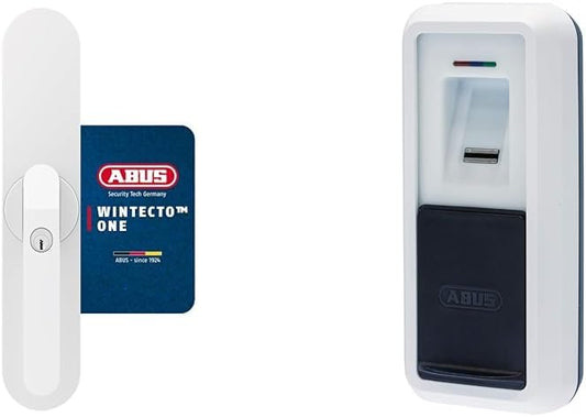 ABUS WINTECTO One Window Drive - Smart Window Handle & HomeTec Pro Bluetooth® Finger Scanner CFS3100
