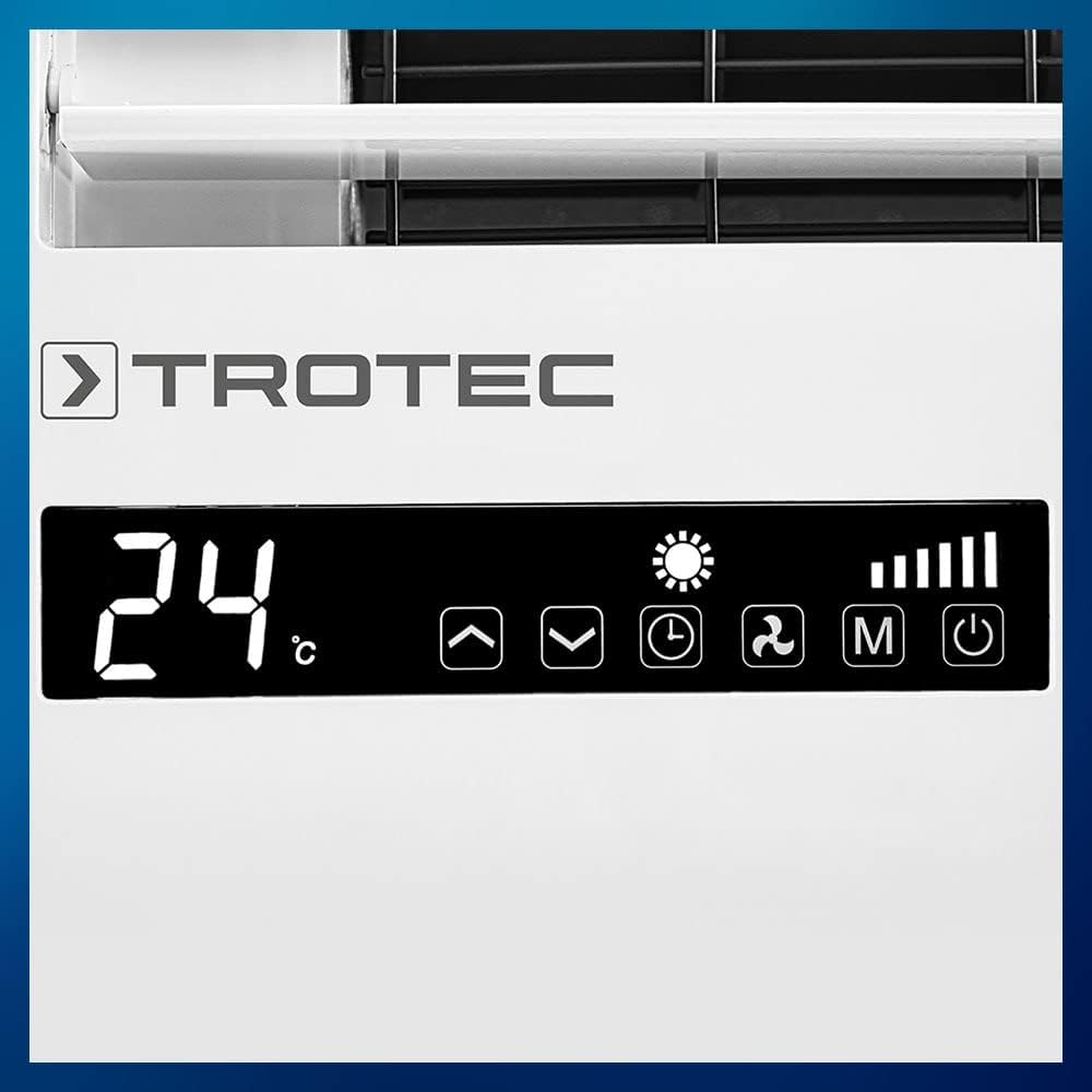 TROTEC Lokales Klimagerät mit Heizfunktion PAC-W 2650 SH mobile Klimaanlage 4-in-1 Kühlung, Beheizung, Ventilation