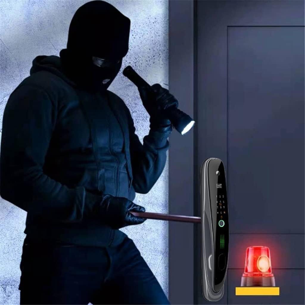 Smart Lock with Welcome Home Security Saying Digital Print Visual Photo (30 x 240 mm) Octopus Feet