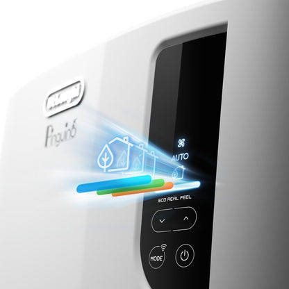 De'Longhi Pinguino mobile Klimaanlage PACEL110ERFWiFi, mobiles Klimagerät, Räume bis 100 m³, Entfeuchtungsfunktion, 11.000 BTU/h