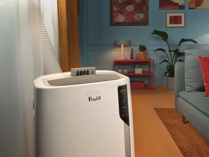 De'Longhi Pinguino mobile Klimaanlage PACEL110ERFWiFi, mobiles Klimagerät, Räume bis 100 m³, Entfeuchtungsfunktion, 11.000 BTU/h