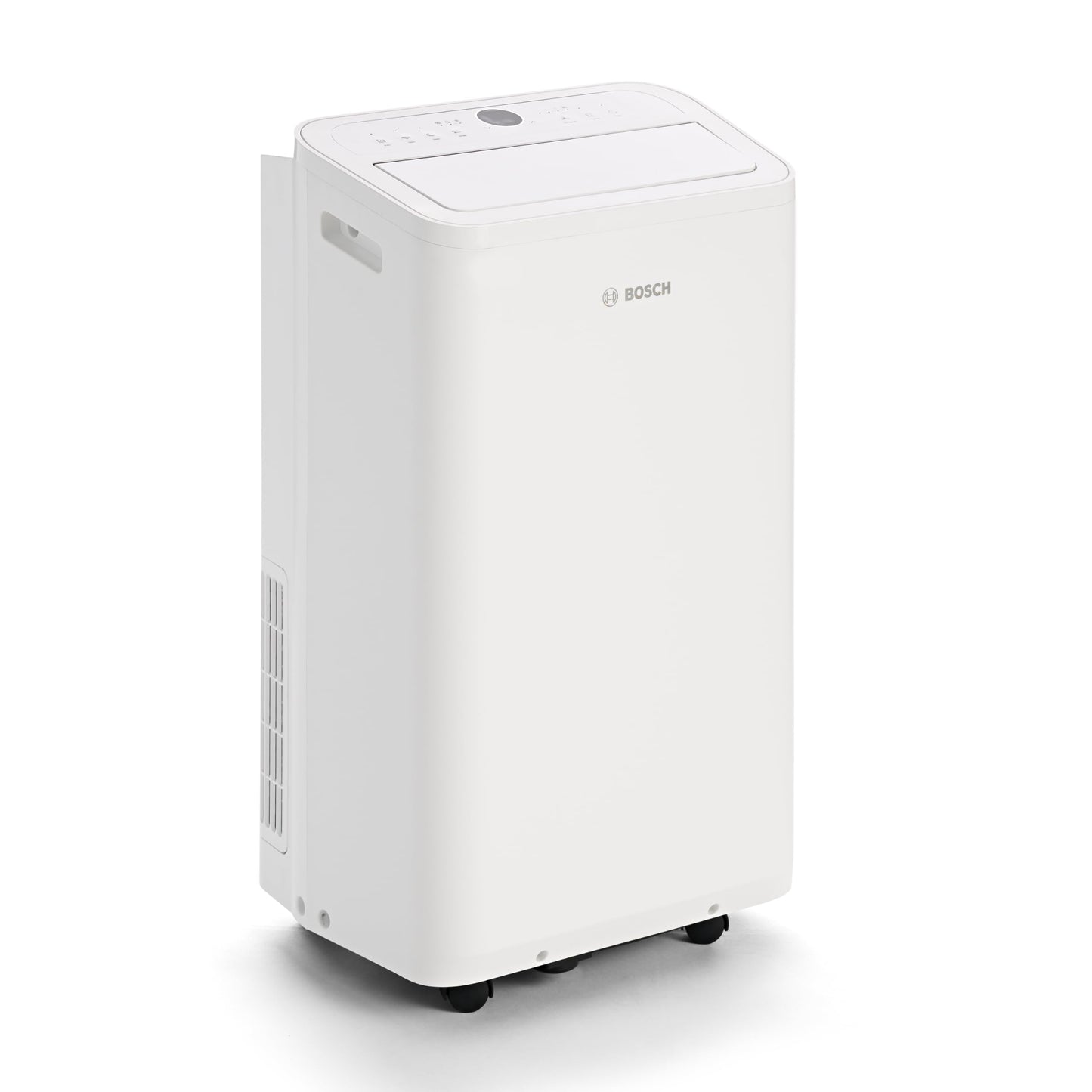 Bosch Cool 2000 Mobiles Klimagerät - 3-in-1: Klimagerät, Luftentfeuchter, Ventilator - 2,6 kW Kühlleistung für Räume