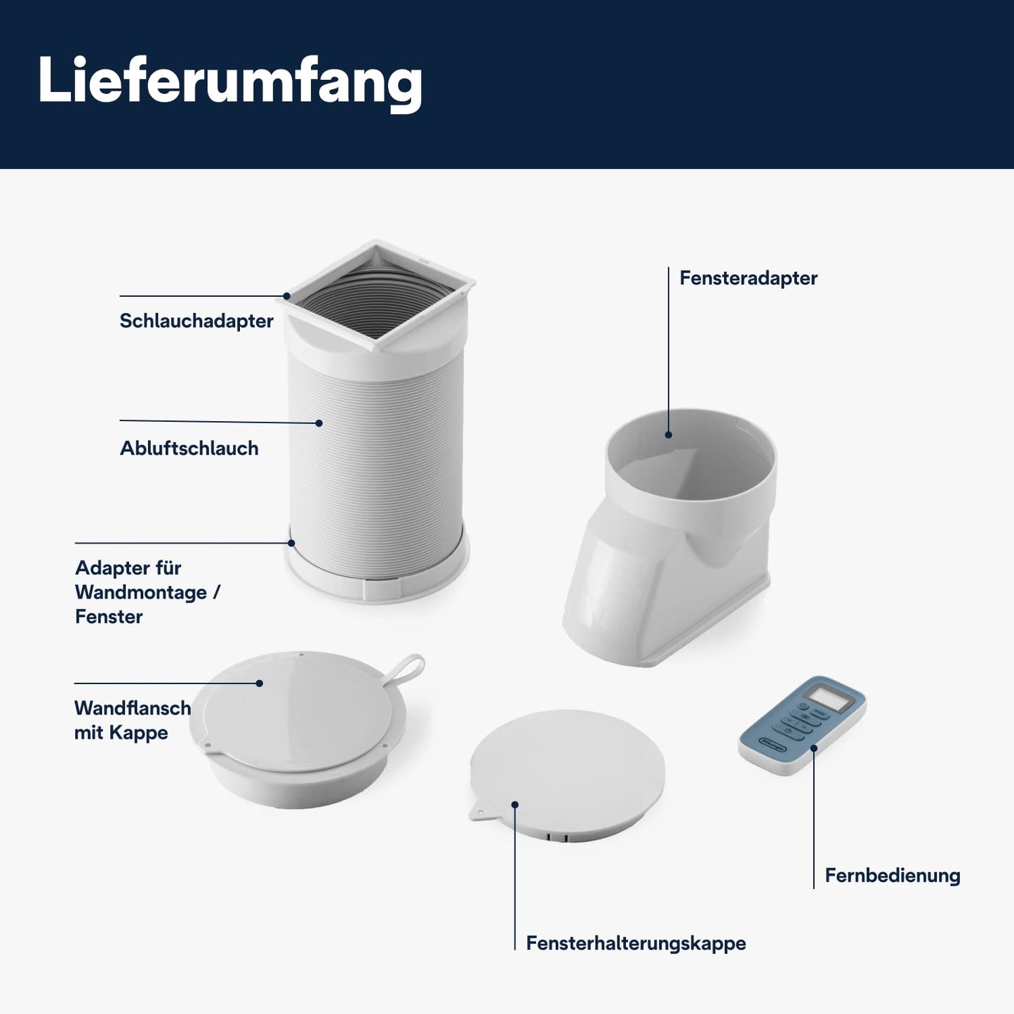 De'Longhi Pinguino Compact ES72 YOUNG, Mobiles Klimagerät, 8.300 BTU/h
