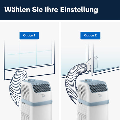 De'Longhi Pinguino Compact ES72 YOUNG, Mobiles Klimagerät, 8.300 BTU/h