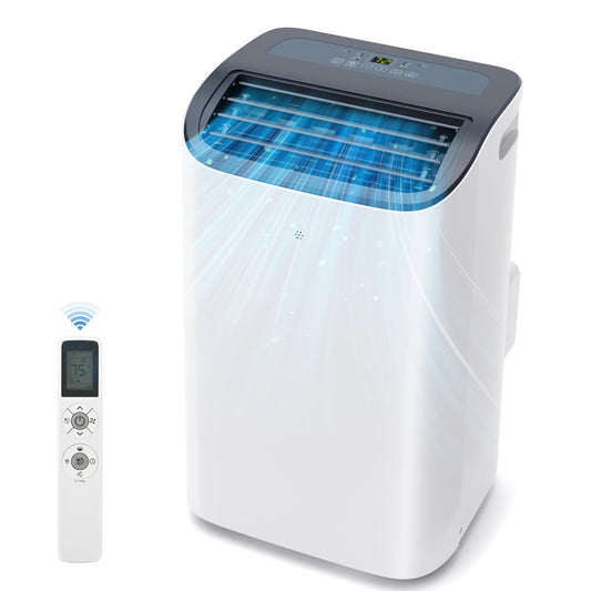 EUHOMY Mobile Klimaanlage 12000 BTU mit Abluftschlauch | 3-in-1 Mobiles Klimagerät