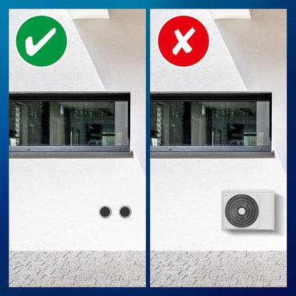 TROTEC Lokales Klimagerät mit Heizfunktion PAC-W 2650 SH mobile Klimaanlage 4-in-1 Kühlung, Beheizung, Ventilation