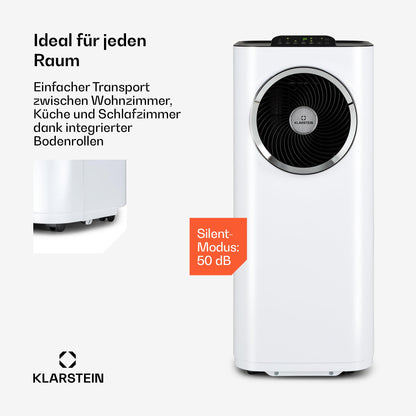 Klarstein Kraftwerk Eco Smart 11 Mobiles Klimagerät – 11,500 BTU, 35-59 m², WiFi & App-Steuerung