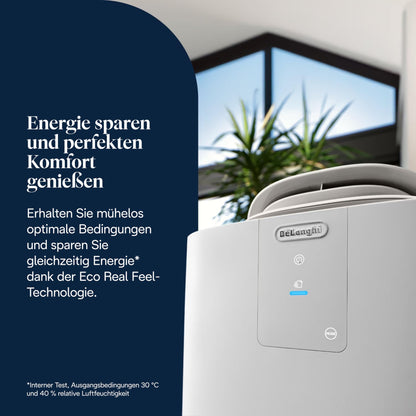 De'Longhi Pinguino GentleJet PAC AP98 mobile Klimaanlage, leise & tragbar, 11.500 BTU/h