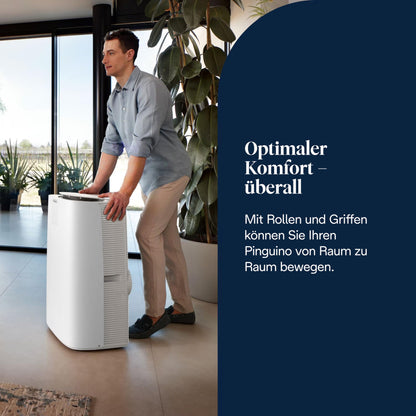 De'Longhi Pinguino GentleJet PAC AP98 mobile Klimaanlage, leise & tragbar, 11.500 BTU/h